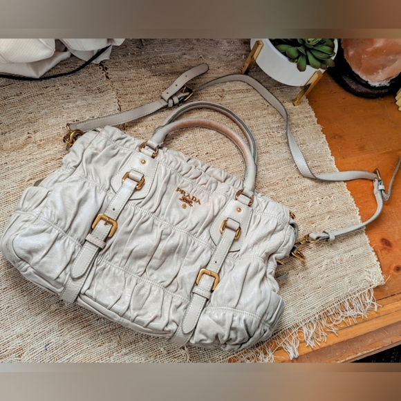 Prada Tessuto Gaufre Satchel Bag - Picture 1 of 9